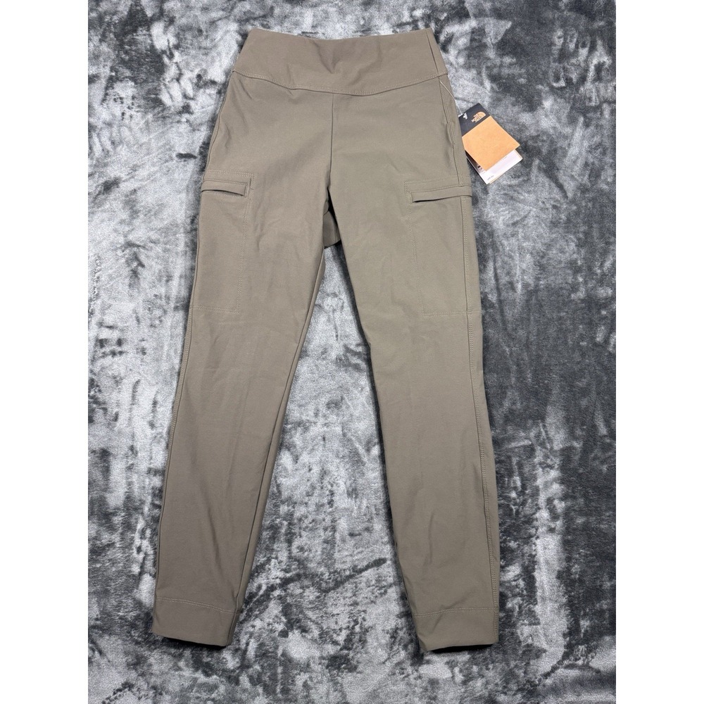 NWT The North Face Laterra Utility Pants Women's XS New Taupe Green Cargo UPF 40